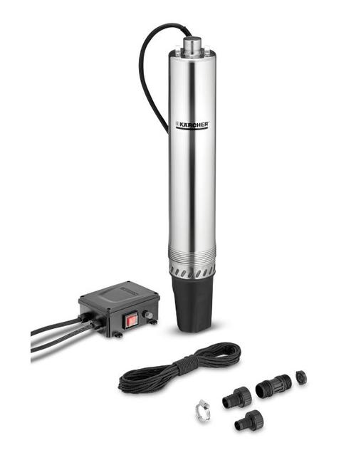 Pompa submersibila Karcher BP 4 DEEP WELL, 700 W, 4.3 Bari (Negru/Argintiu)