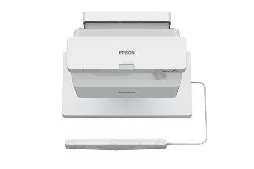 Videoproiector Epson EB-760Wi, WXGA (1280x800), 3LCD, 4100 lumeni, Ethernet LAN, Wi-Fi, Miracast, Difuzor 16 W (Alb)