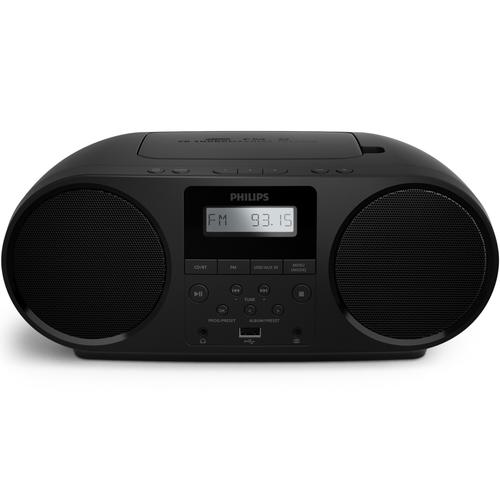 Microsistem audio PHILIPS TAZ5000/10, Bluetooth, CD, Radio FM, Auracast (Negru)