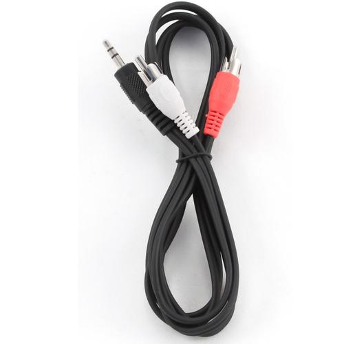 Cablu audio Gembird CCA-458, stereo 3.5 mm jack la 2 x RCA, 1.5m