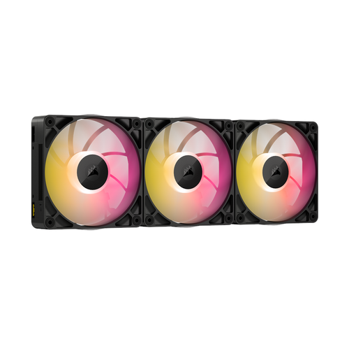 Ventilatoare CORSAIR iCUE LINK RX120 MAX 3x120mm RGB (Negru)