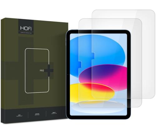 Folie de protectie Ecran HOFI PRO+ pentru Apple iPad (2022), Sticla Securizata, Full Glue, Set 2 bucati