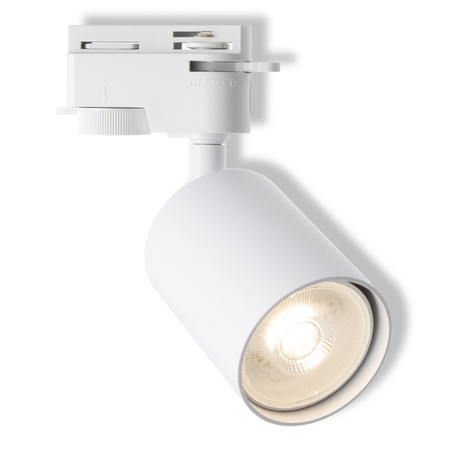 Bec LED spot LEDVANCE Spot 1-phase tracking system ELEMENTAL GU10 WHITE, 6,00 W, alb