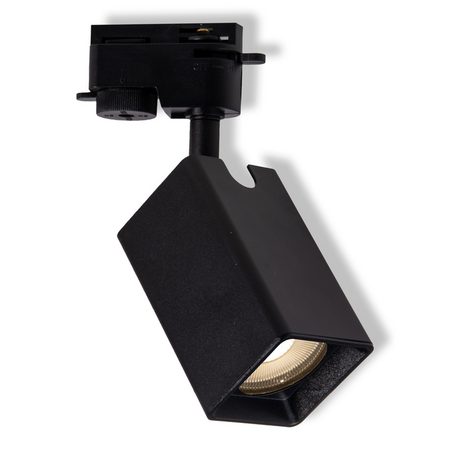 Bec LED spot LEDVANCE Spot 1-phase tracking system ANGULAR GU10 BLACK, 6,00 W, negru