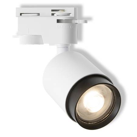 Bec LED spot LEDVANCE Spot 1-phase tracking system BEAM GU10 WHITE, 6,00 W, alb