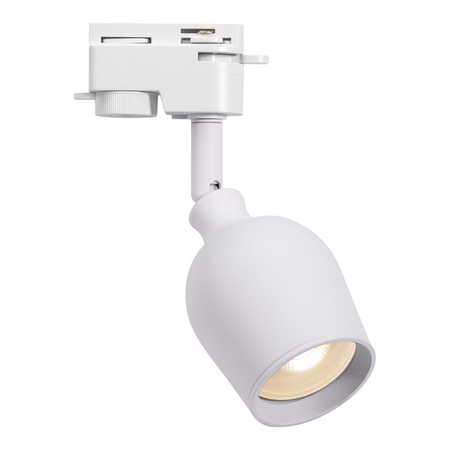 Bec LED spot LEDVANCE Spot 1-phase tracking system PEAR GU10 WHITE, 6,00 W, alb