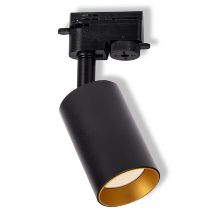 Bec LED spot LEDVANCE Spot 1-phase tracking system ETERNAL GU10 BLACK AND GOLD, 6,00 W, negru