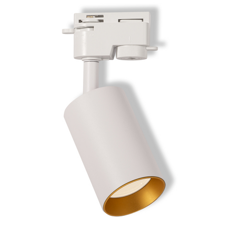 Bec LED spot LEDVANCE Spot 1-phase tracking system ETERNAL GU10 WHITE AND GOLD, 6,00 W, alb