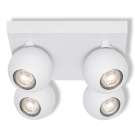 Bec LED Ledvance (Osram)  LED SPOT SPHERAL WHITE 4XGU10 PLATE, 6 W, alb