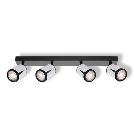 Bec LED Ledvance (Osram)  LED SPOT COLLAR WHITE AND BLACK 4XGU10, 6 W, alb
