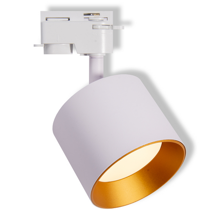 Spot LED LEDVANCE Spot 1-phase tracking system ETERNAL WHITE AND GOLD, 6,00 W, IP20, alb