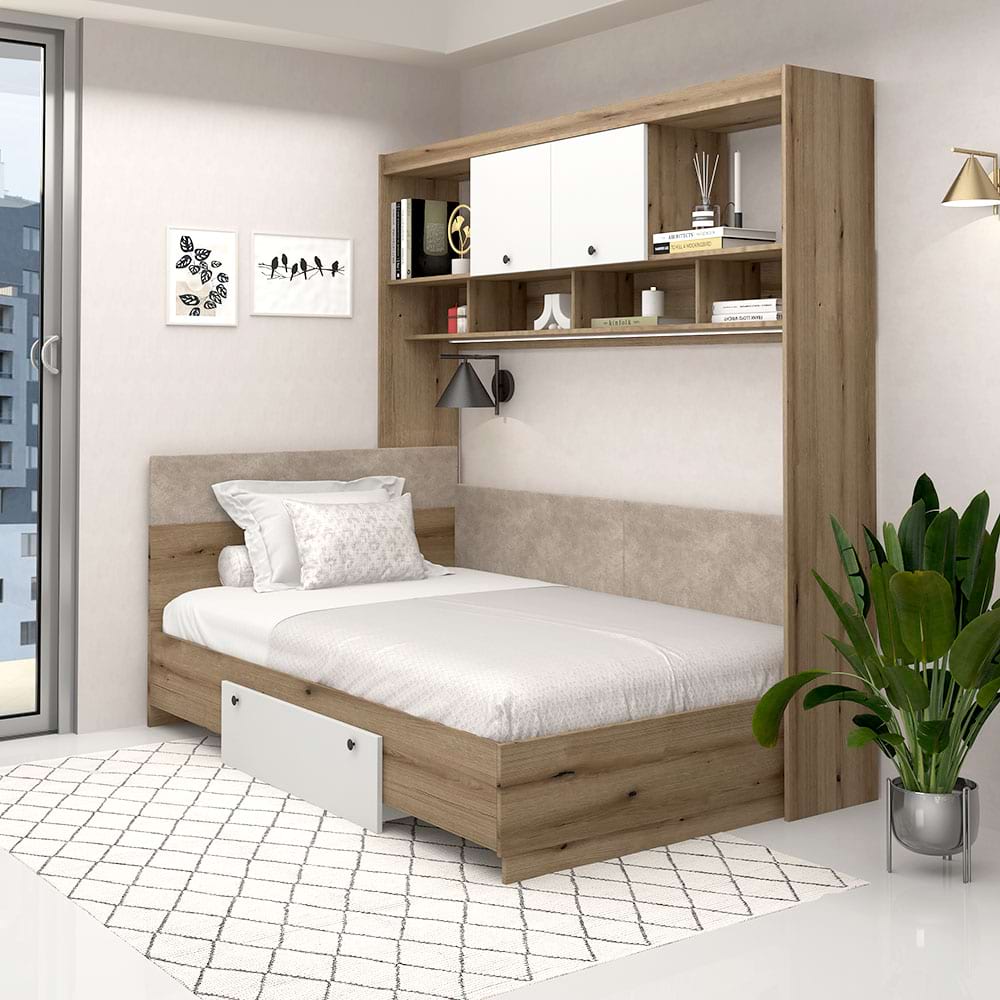 Dormitor complet AMBRO 6 cu saltea inclusa