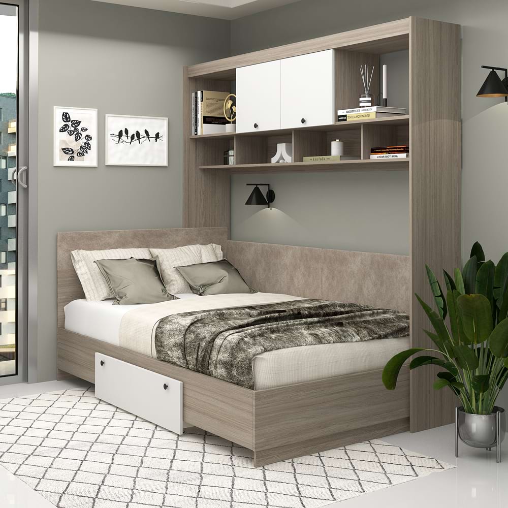Dormitor complet AMBRO 6 cu saltea inclusa