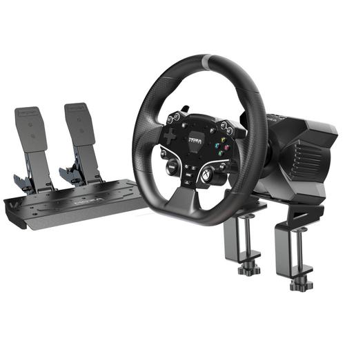 Volan cu pedale si baza MOZA Racing R3 Bundle, Compatibil PC si XBOX (Negru)