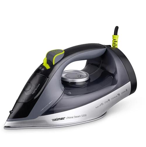 Fier de calcat cu abur Zelmer ZIR4800 PrimeSteam, 3200 W (Negru/Argintiu)