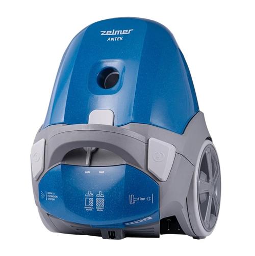 Aspirator cu sac Zelmer ZVC 351 Antek, 900 W, Sac 3.5 L, Filtru HEPA 13 (Albastru)