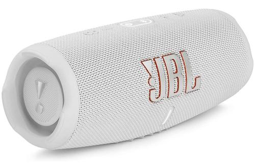 Boxa Portabila JBL Charge 5, Bluetooth, Pro Sound, IP67, PartyBoost, Powerbank (Alb)