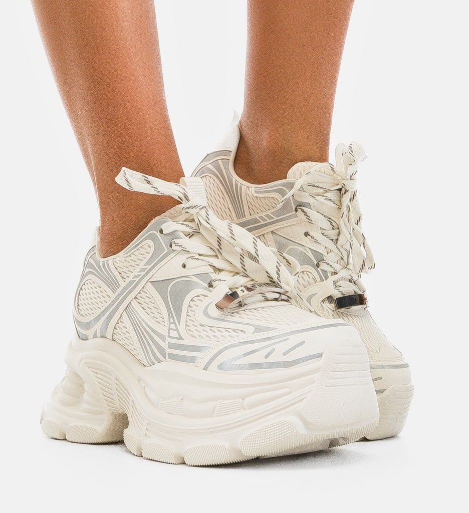 Sneakers dama Rikki Bej