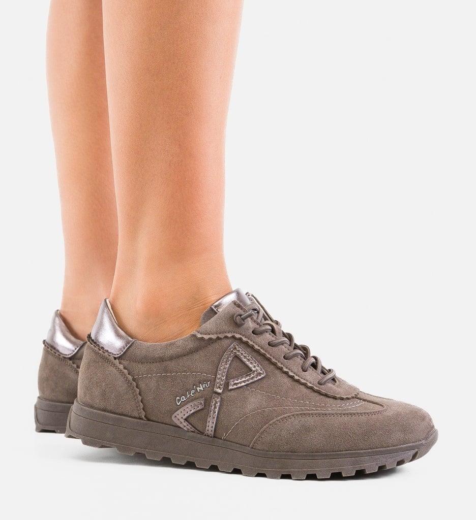 Sneakers dama Fanis Bej