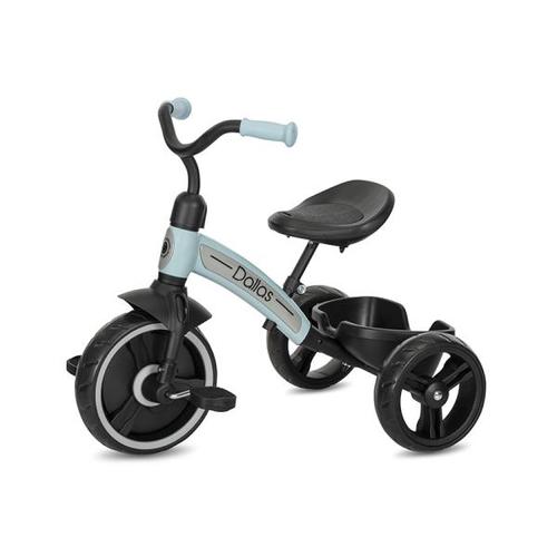 Tricicleta pentru copii Lorelli Dallas, sezut reglabil in inaltime, potrivit 2-6 Ani, Albastru