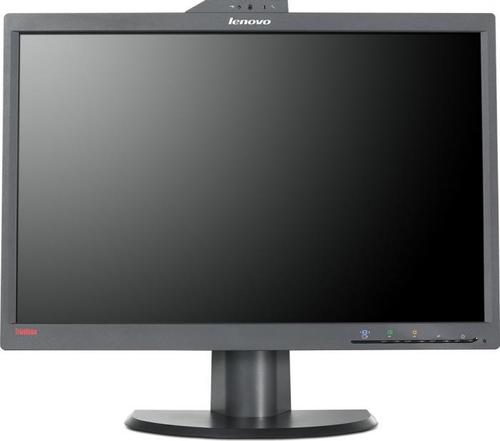 Monitor Refurbished Lenovo ThinkVision L2251xwd, 22 Inch LCD, 1680 x 1050, VGA, Display Port, USB, Webcam