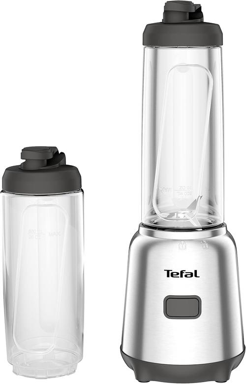 Mixer Tefal BL15FD Mix&Move Blender, 300 W, 0.6 l, Otel inoxidabil (Argintiu)