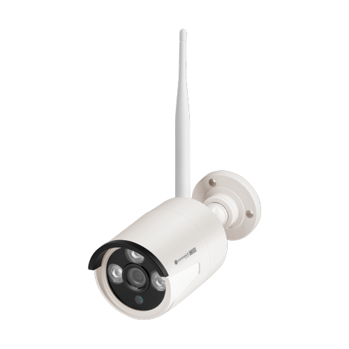 Camera supraveghere video exterior Kruger&Matz KM2241-C, 3 Mpx, 20 FPS, IP66, 30m IR (Alb)