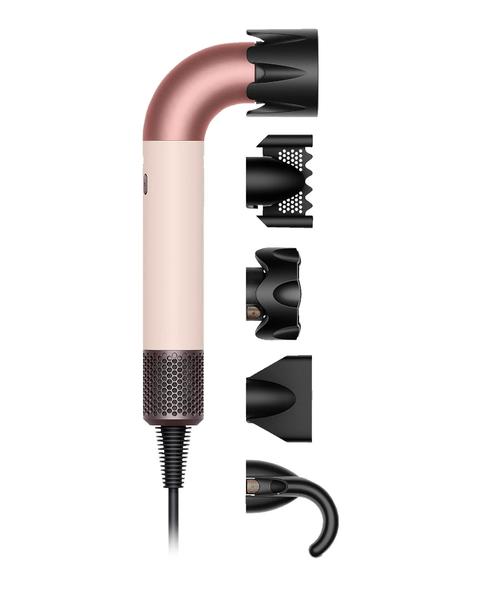 Uscator de par Dyson Supersonic r HD17 113332-01, 1700 W, Control inteligent al caldurii, RFID, 4 trepte temperatura, 3 viteze, Cablu 2.86m (Roz/Auriu)