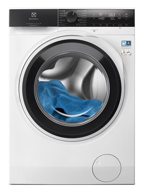 Masina de Spalat Rufe Frontala Electrolux SteamCare 700 EW7F4494QE, 9 kg, 1400rpm, Clasa A, Wi-Fi (Alb)