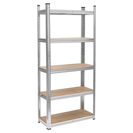 Raft metalic 5 polite Rebel RB-1255, MDF, 150X70X30 cm, 750KG