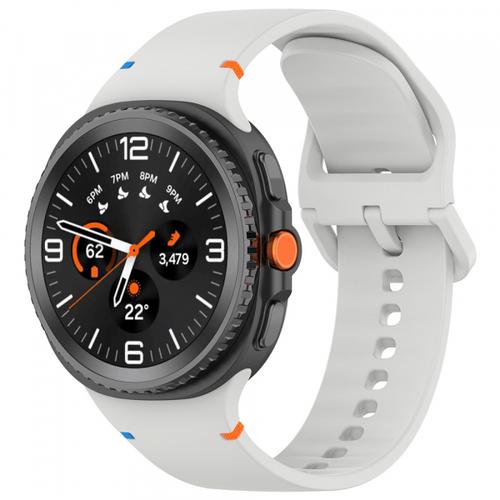 Curea Techsuit W079 pentru Samsung Galaxy Watch 8 Classic / Watch8 44mm / Watch 8 40mm, Gri