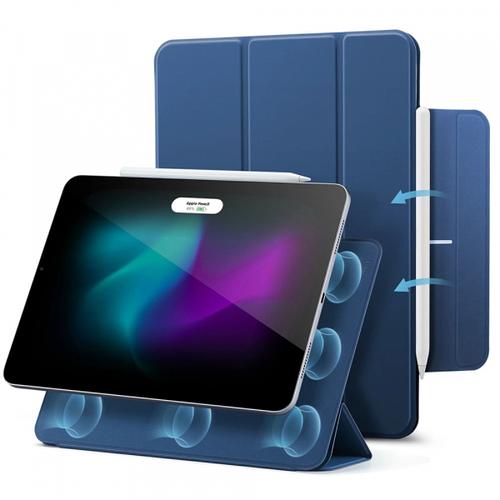 Husa pentru Apple iPad Air 13 (2025) / Air 13 (2024) / Pro 12.9 (2022) / Pro 12.9 (2021) / Pro 12.9 (2020), ESR, Rebound (Albastru)