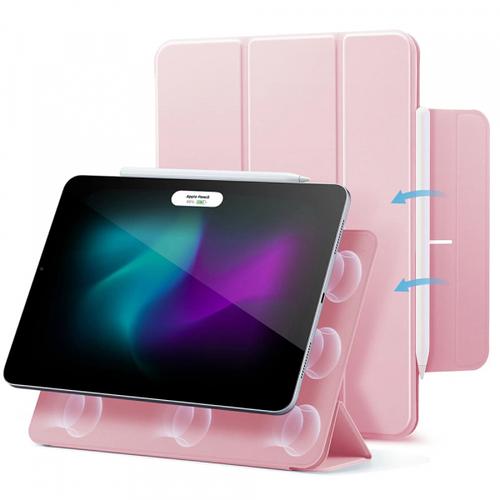 Husa pentru Apple iPad Air 13 (2025) / Air 13 (2024) / Pro 12.9 (2022) / Pro 12.9 (2021) / Pro 12.9 (2020), ESR Rebound (Roz)