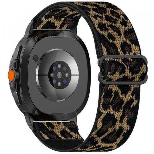 Curea Techsuit W080 pentru Samsung Galaxy Watch 8 Classic / Watch8 44mm / Watch 8 40mm, Maro