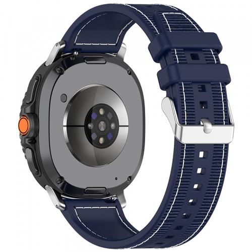 Curea Techsuit W051 pentru Samsung Galaxy Watch 8 Classic / Watch8 44mm / Watch 8 40mm, Albastru