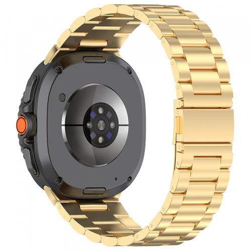 Curea Techsuit W010 pentru Samsung Galaxy Watch 8 Classic / Watch8 44mm / Watch 8 40mm, Auriu