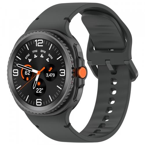 Curea Techsuit W079 pentru Samsung Galaxy Watch 8 Classic / Watch8 44mm / Watch 8 40mm, Negru