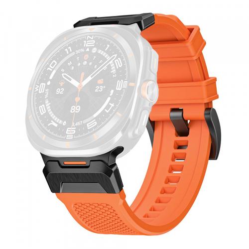 Curea Techsuit W068 pentru Samsung Galaxy Watch Ultra, Portocaliu