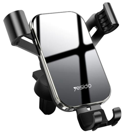 Suport auto Yesido C87 cu Gravity Grip pentru Airvent (Negru)
