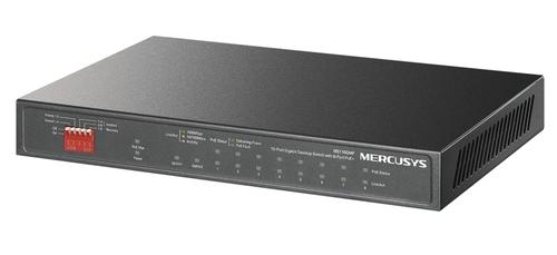 Switch Mercusys MS110GMP, 8 Porturi, Gigabit, PoE+