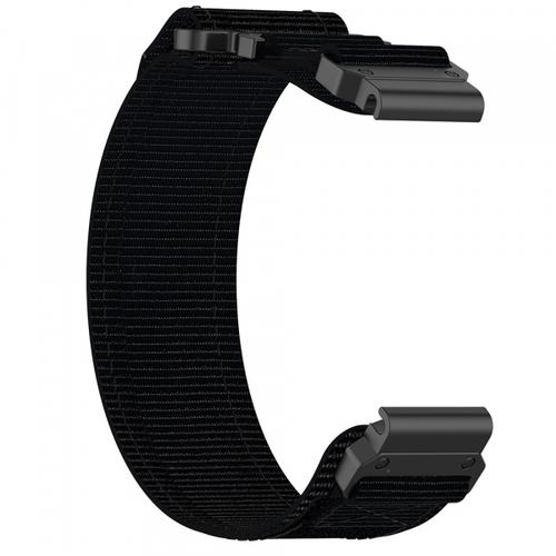 Curea Techsuit W057 pentru Garmin Watch Fenix Series, 26mm, Negru