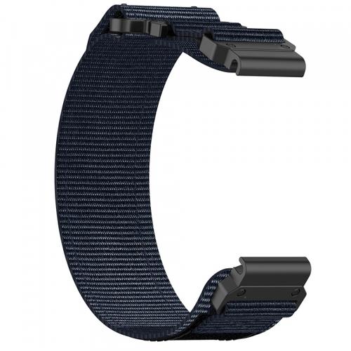 Curea Techsuit W057 pentru Garmin Watch Fenix Series, 26mm, Albastru