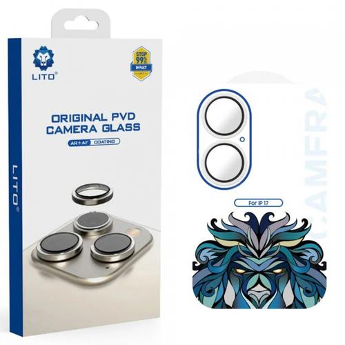 Folie de protectie Camera Spate Lito Titanium AR pentru Apple iPhone 17, Sticla Securizata