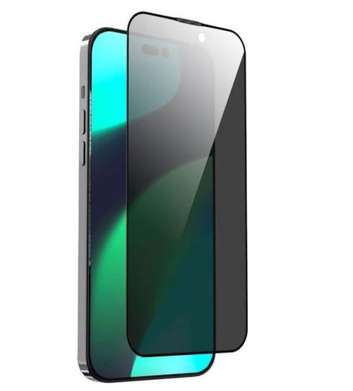 Folie Sticla Devia Van Series Privacy Twice pentru Apple iPhone 14 Plus / Apple iPhone 13 Pro Max (Negru)