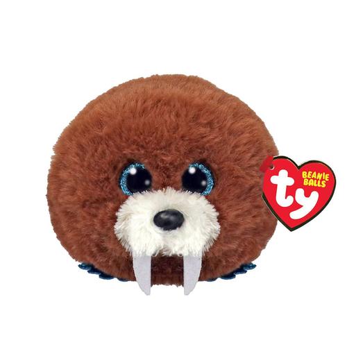Jucarie de plus TY 8cm Beanie Balls Hank Morsa