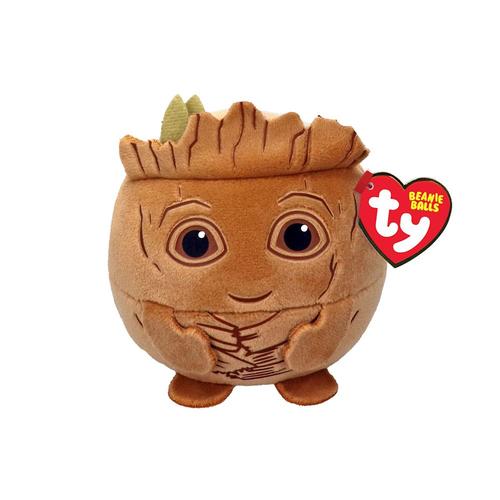 Jucarie de plus TY 8cm Beanie Balls Marvel Groot