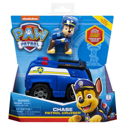 Set figurina cu vehicul - Chase, Patrol Cruiser - Spin Master