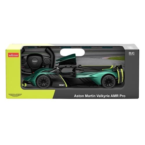 Masinuta Rastar RC - Aston Martin Valkyrie AMR Pro, 1:14, Verde