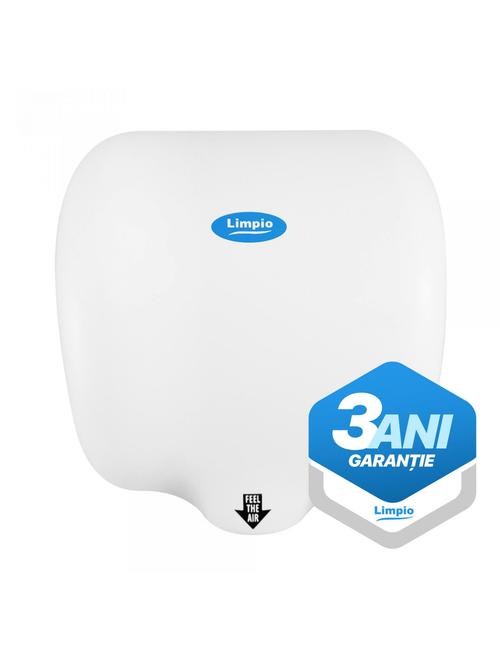 Uscator de maini Limpio HD88, 1800 W, 60 m/s, IPX1, 7A (Alb)