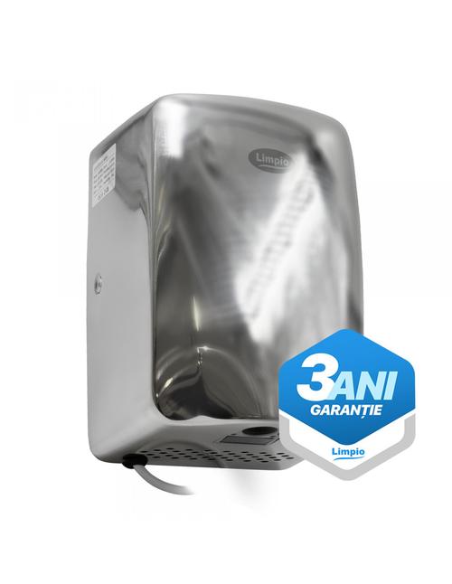Uscator de maini Limpio HD 28SIA, 650 W, 60 m/s, IPX1 (Argintiu)